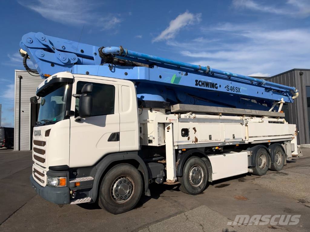Scania G490 8x4 Schwing S46SX Concrete pump / Betonpumpe Camiones hormigonera