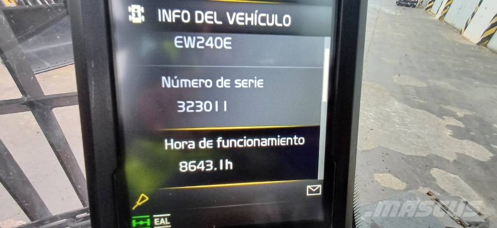 Volvo EW 240 E 旋轉式挖土機/掘鑿機/挖掘機