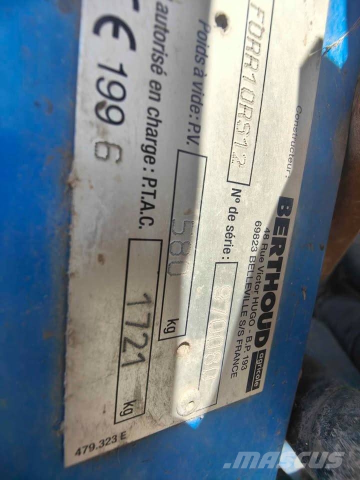 Berthoud 1000 LT Agricoltura - Altro