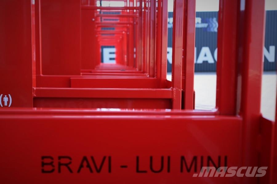 Bravi LUI HD WD Leonardo Electric, 4.90m Working Height, Knikarmhoogwerkers