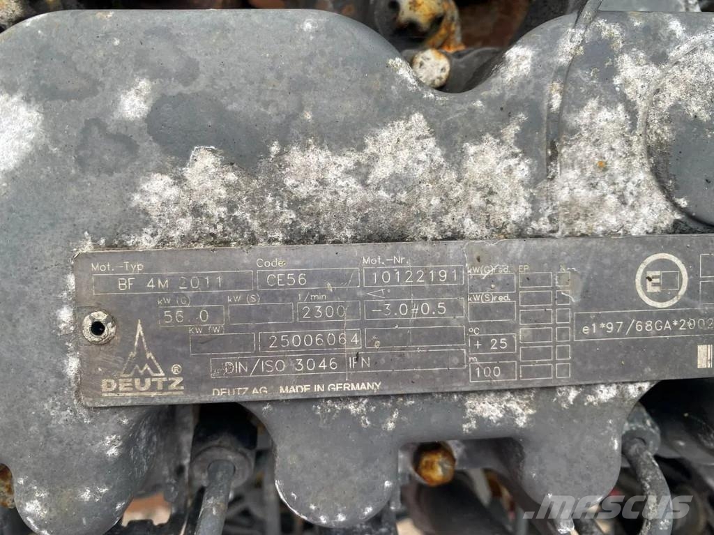 Deutz BF 4M 2011 محركات