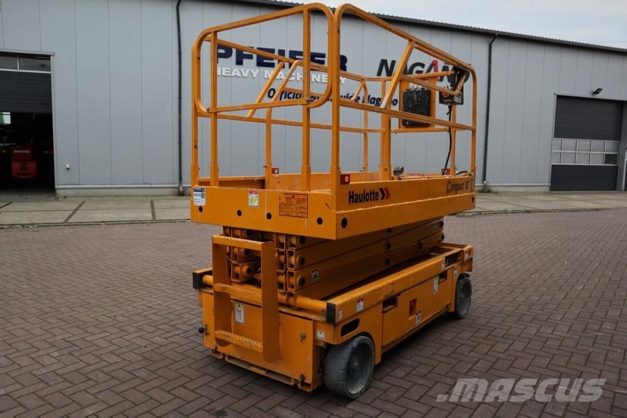 Haulotte Compact 10 Electric, 10m Working Height, 450kg Cap Scissor lifts
