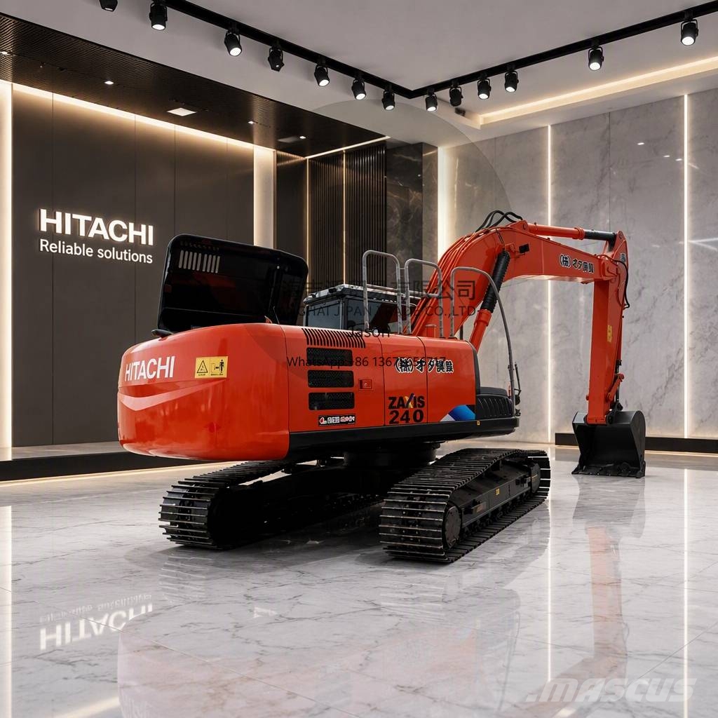 Hitachi ZX 240 Gravemaskiner på larvebånd