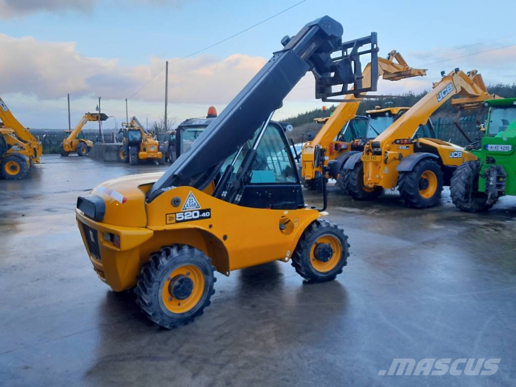 JCB 520-40 Teleskopiniai krautuvai žemės ūkiui