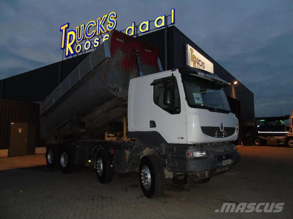 Renault Kerax 410DXI + 8X4 + MANUAL + SPRING شاحنات قلابة