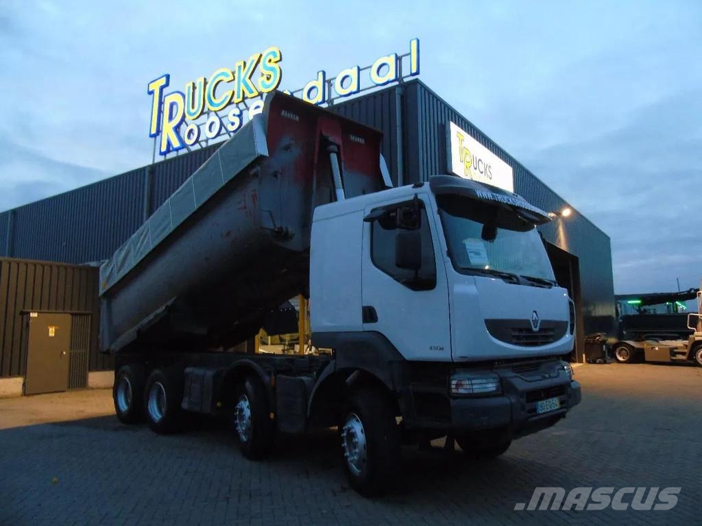 Renault Kerax 410DXI + 8X4 + MANUAL + SPRING شاحنات قلابة