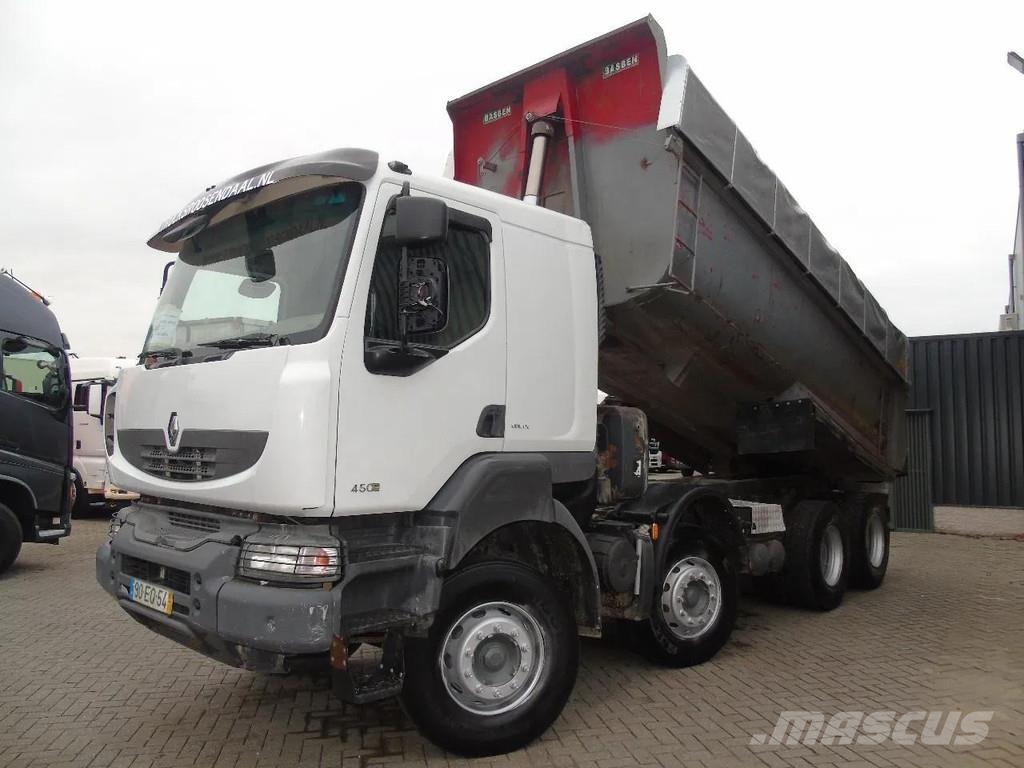 Renault Kerax 410DXI + 8X4 + MANUAL + SPRING شاحنات قلابة