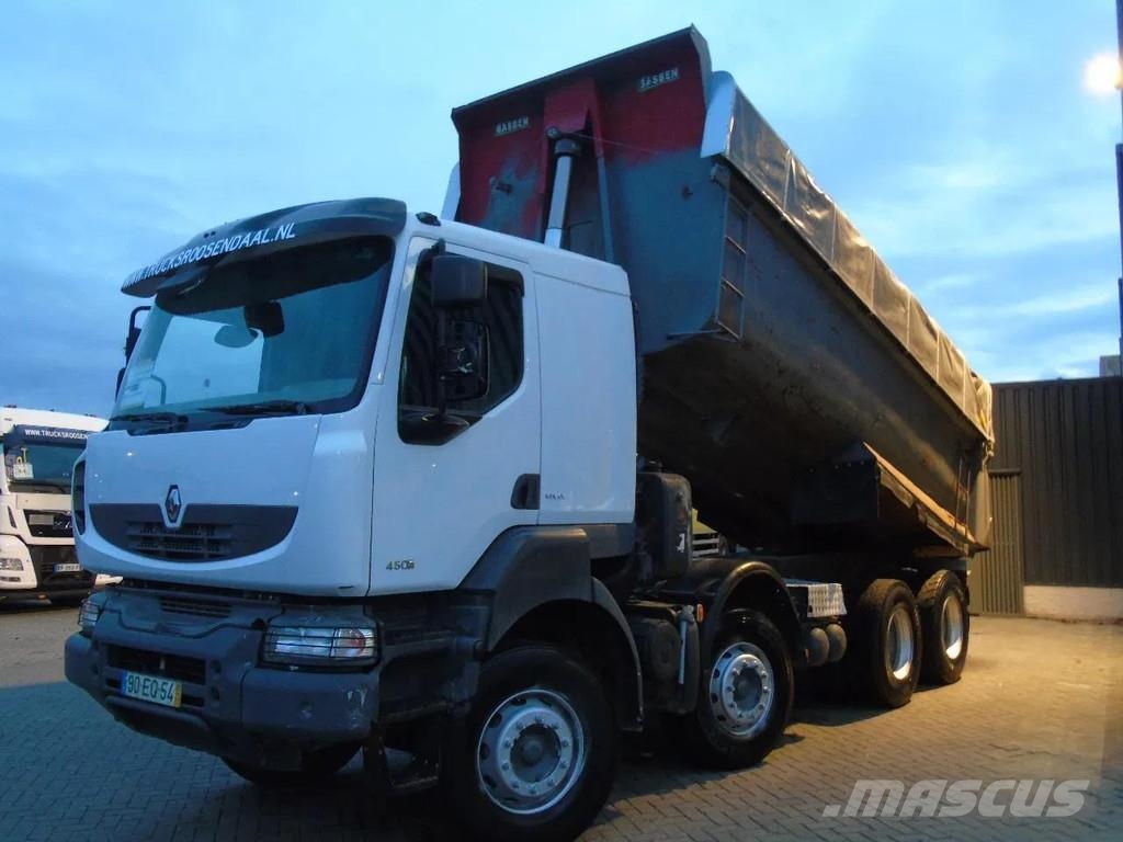 Renault Kerax 410DXI + 8X4 + MANUAL + SPRING شاحنات قلابة