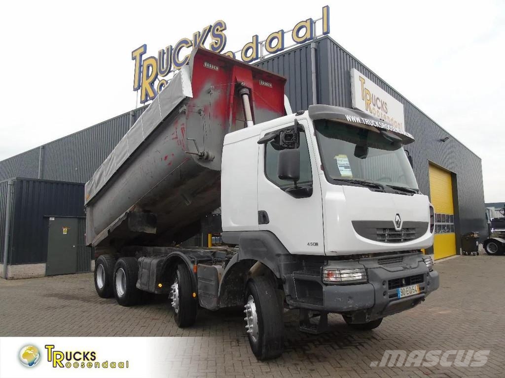 Renault Kerax 410DXI + 8X4 + MANUAL + SPRING شاحنات قلابة