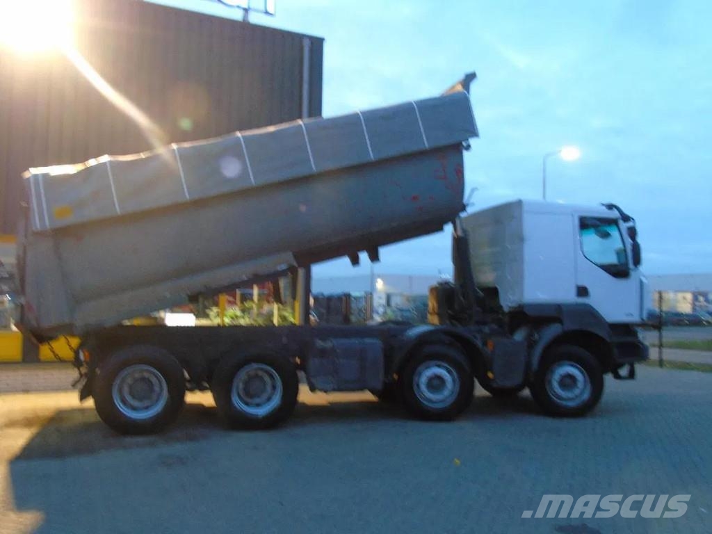 Renault Kerax 410DXI + 8X4 + MANUAL + SPRING شاحنات قلابة