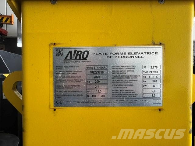 Airo V10E Baugleich Haulotte Star 10 رافعات ومنصات أخرى