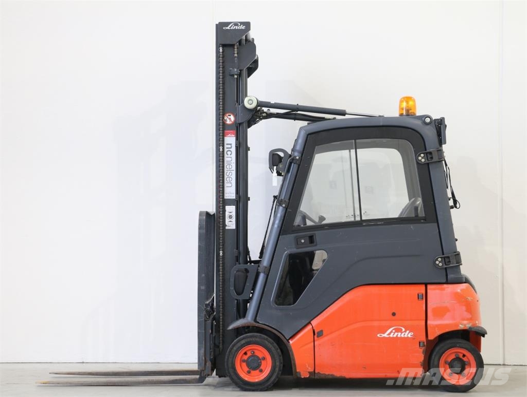Linde E16P/386-01 شاحنات ذات رافعات شوكية تعمل بالكهرباء