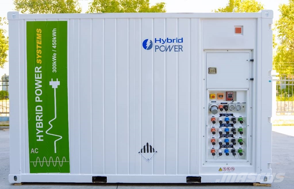PHE375 Hybrid Energy System- 375 kVA - 474 kWh Hybrid generatorer