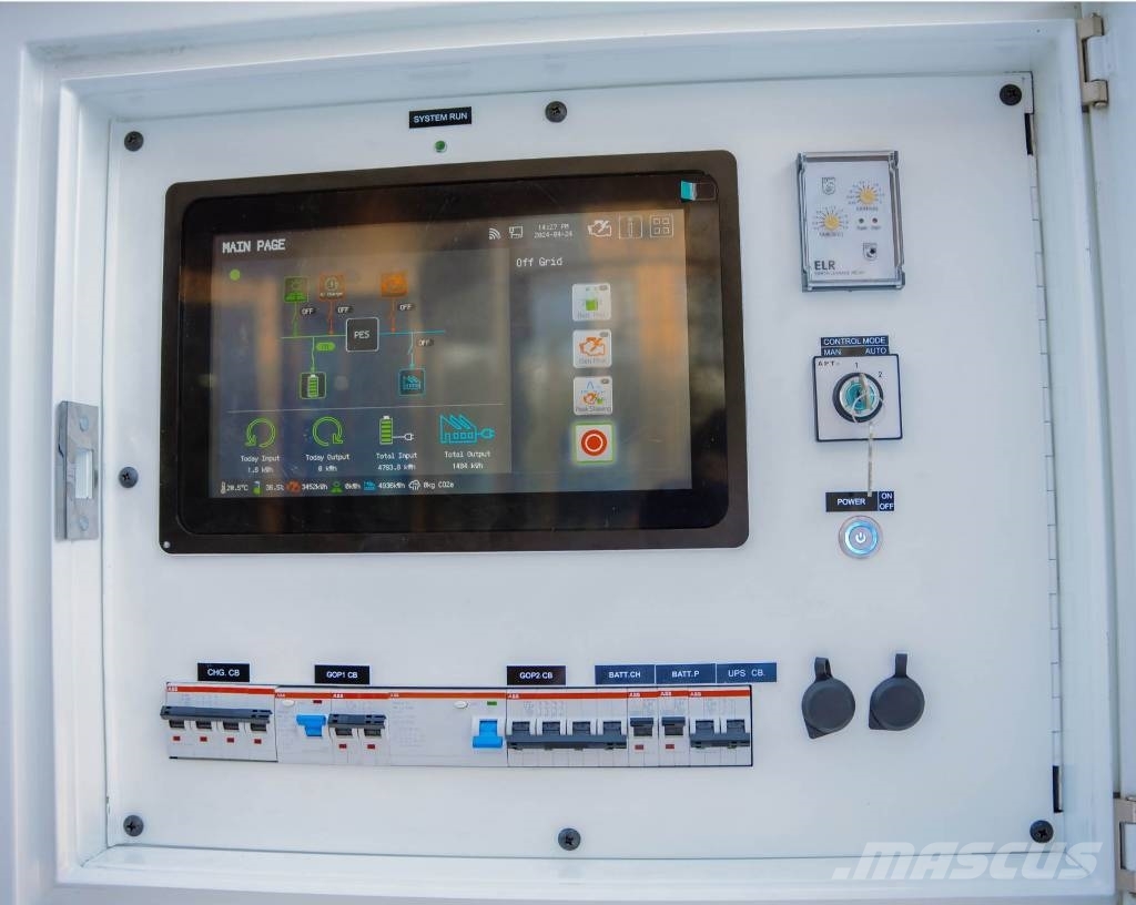 PHE375 Hybrid Energy System- 375 kVA - 474 kWh Hybrid generatorer
