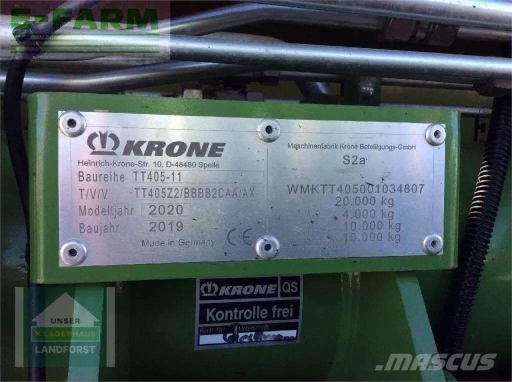 Krone zx 430 gd, 2019, AT-8723 KOBENZ BEI KNITTELFELD, Austria