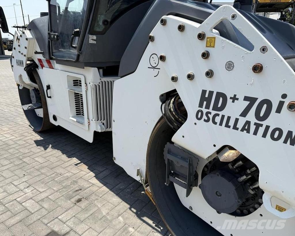 Hamm HD+ 70i VO مداحل ثنائية الاسطوانة