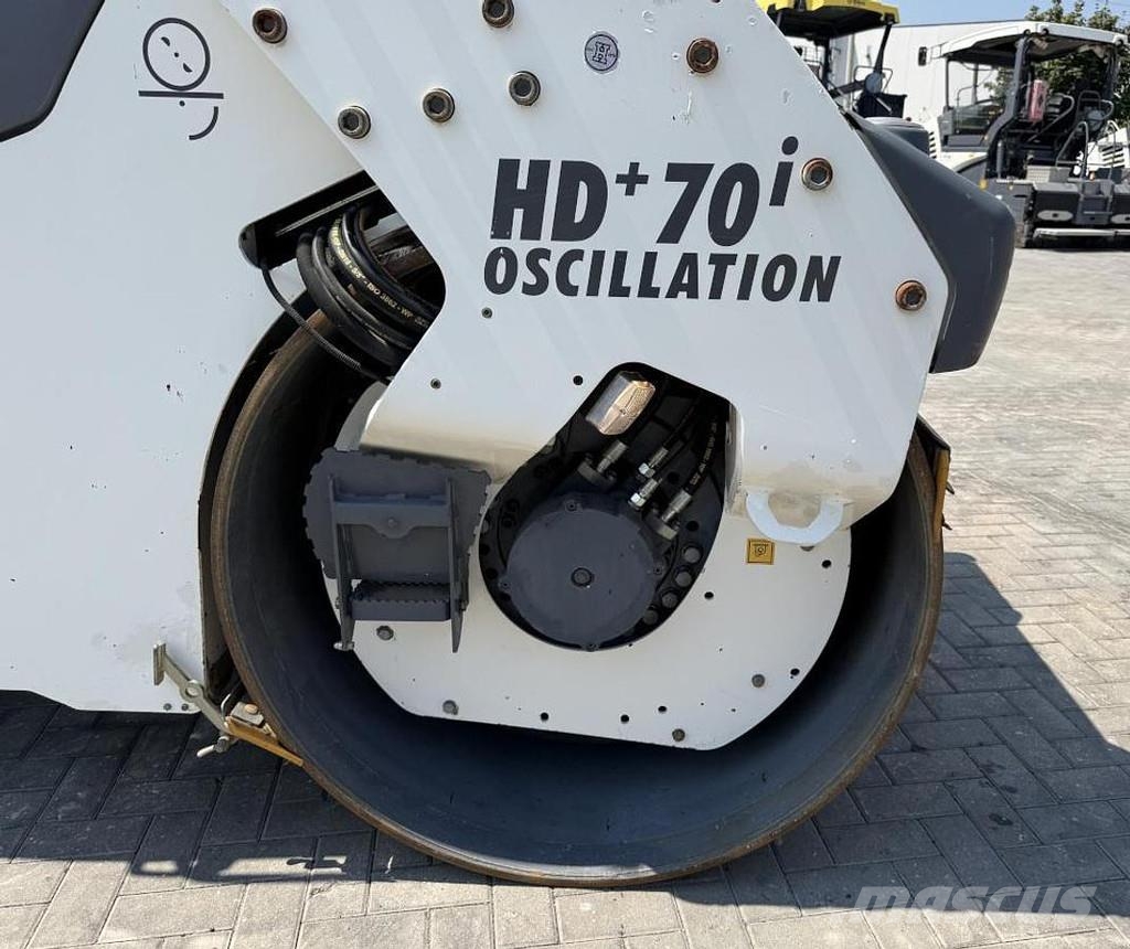 Hamm HD+ 70i VO مداحل ثنائية الاسطوانة