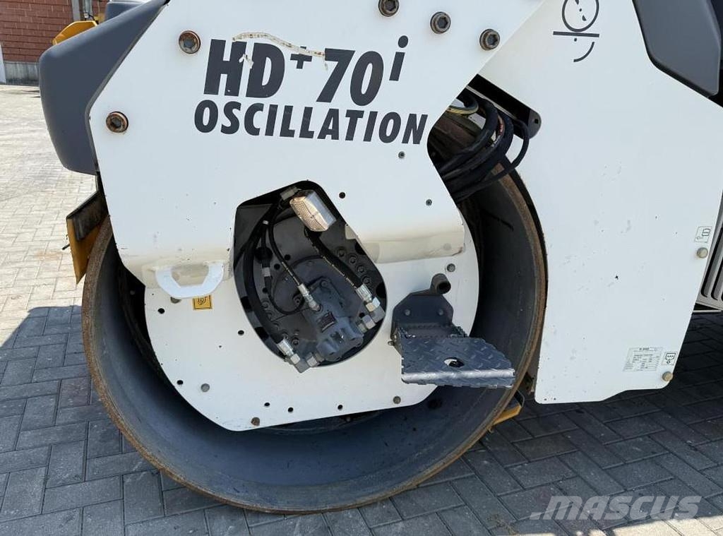 Hamm HD+ 70i VO مداحل ثنائية الاسطوانة
