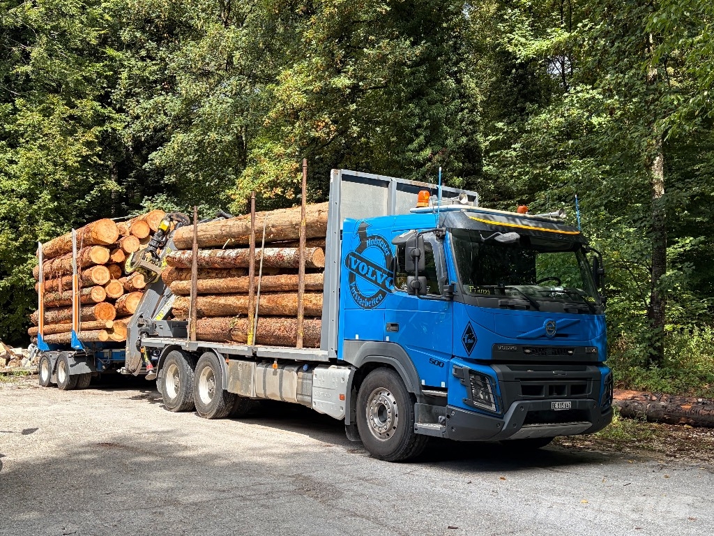 Volvo FMX 500 Transporte de madera