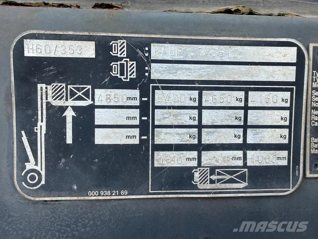 Linde H60D Diesel heftrucks