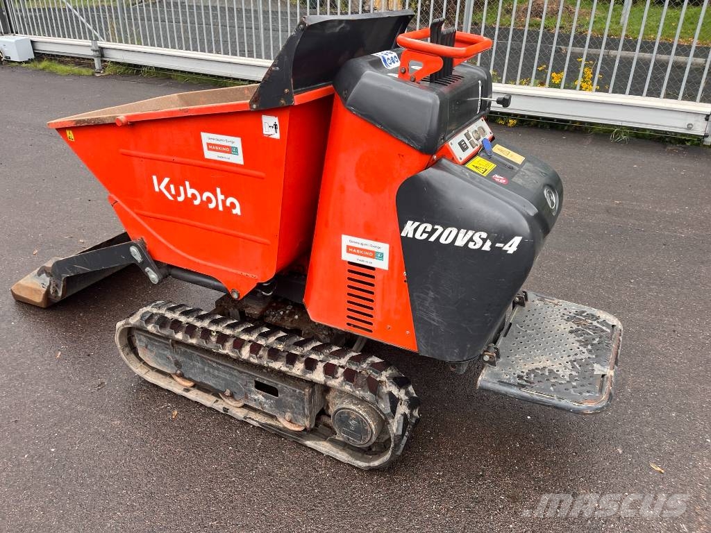 Kubota KC 70 SL-4 Mini pašizgāzēji