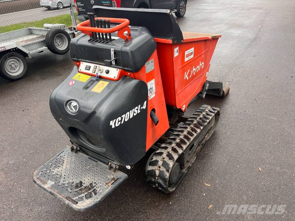 Kubota KC 70 SL-4 Mini pašizgāzēji