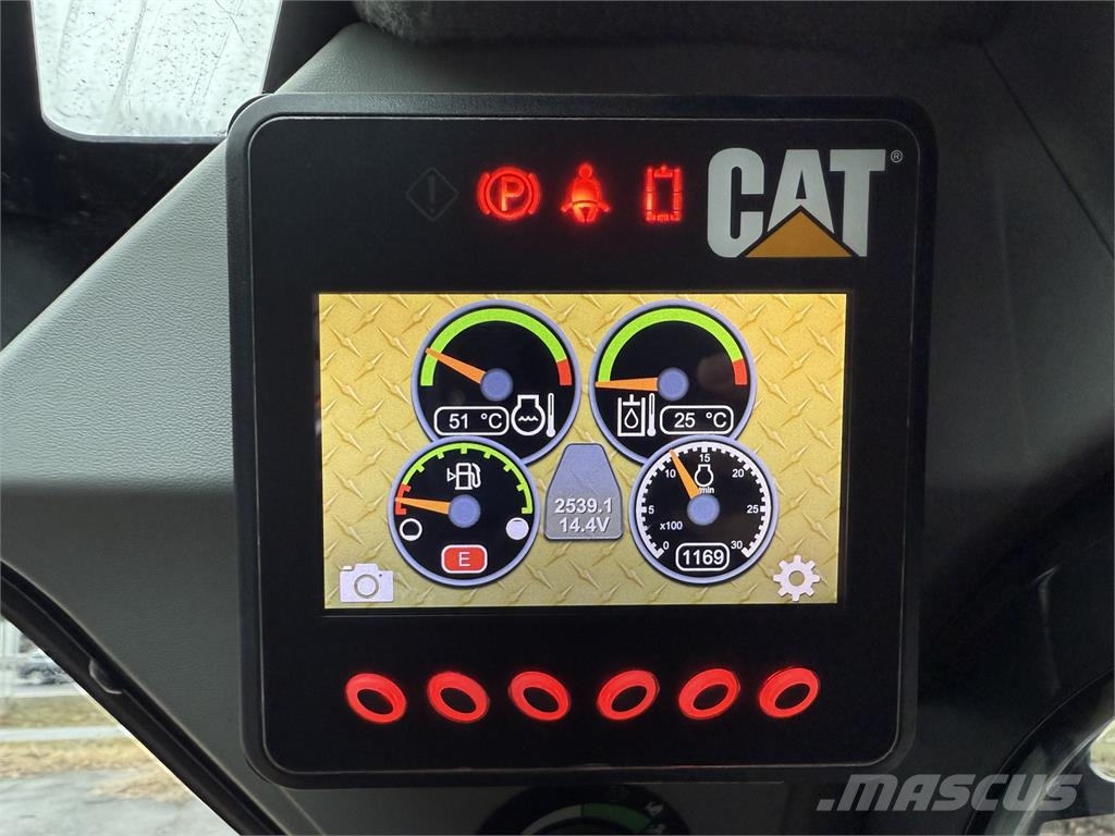 CAT 259D Carregadoras de direcção deslizante