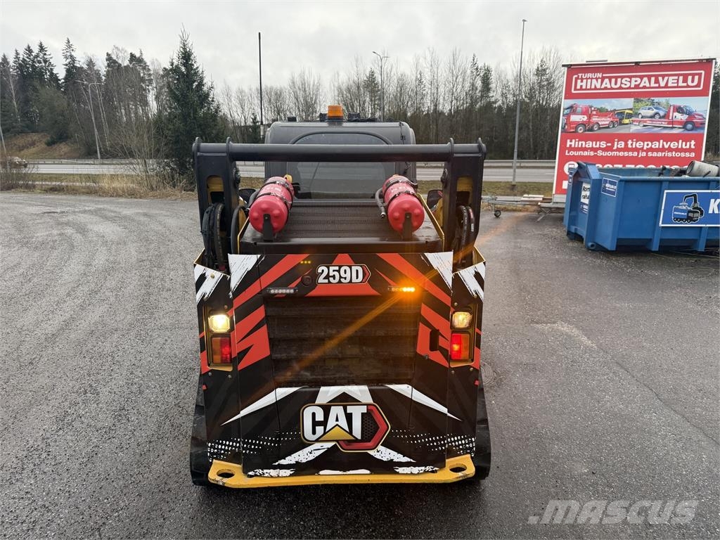 CAT 259D Carregadoras de direcção deslizante