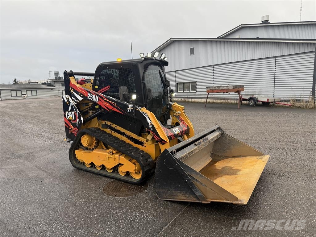 CAT 259D Carregadoras de direcção deslizante