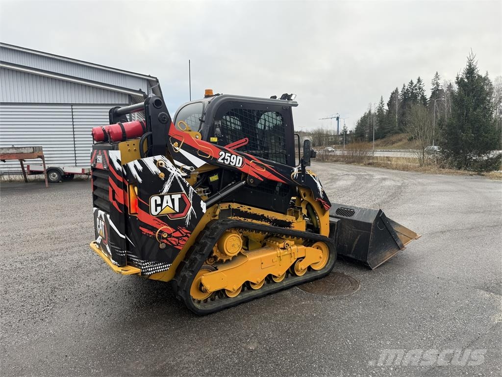 CAT 259D Carregadoras de direcção deslizante
