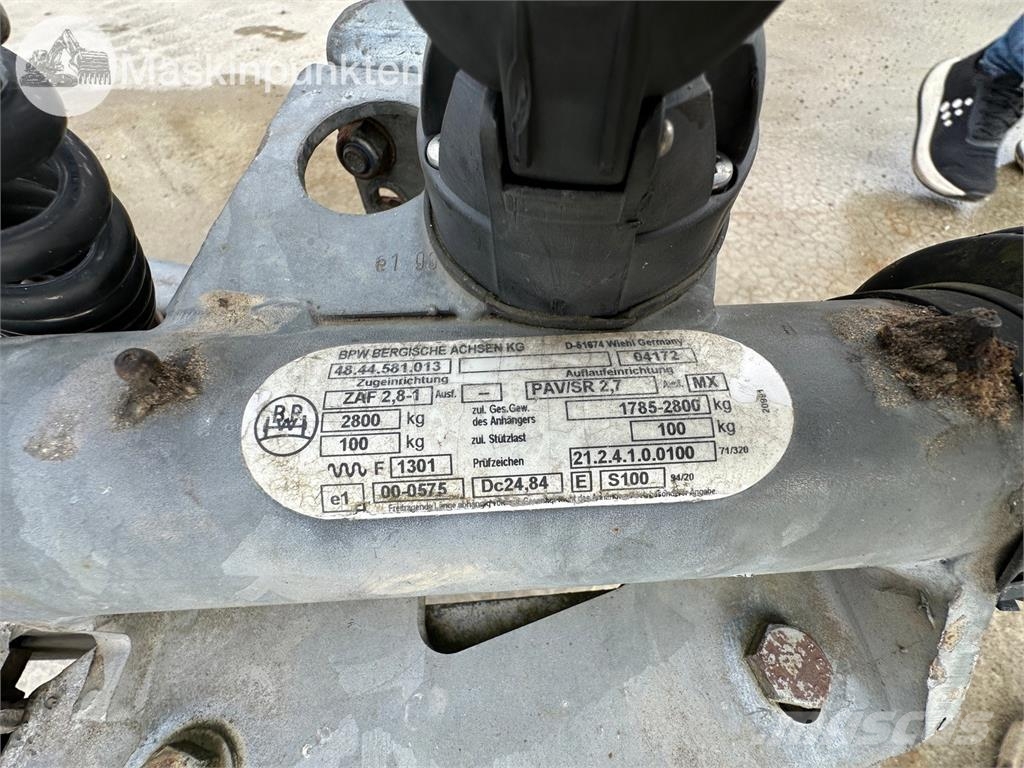  Tele Tranells Vagnfab Auto pārvadāšanas treileri