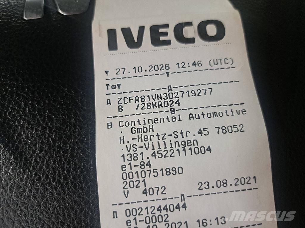 Iveco 190E32 EUROCARGO EUROCARGO 190-320, ONLY 100TKM AI Furgons