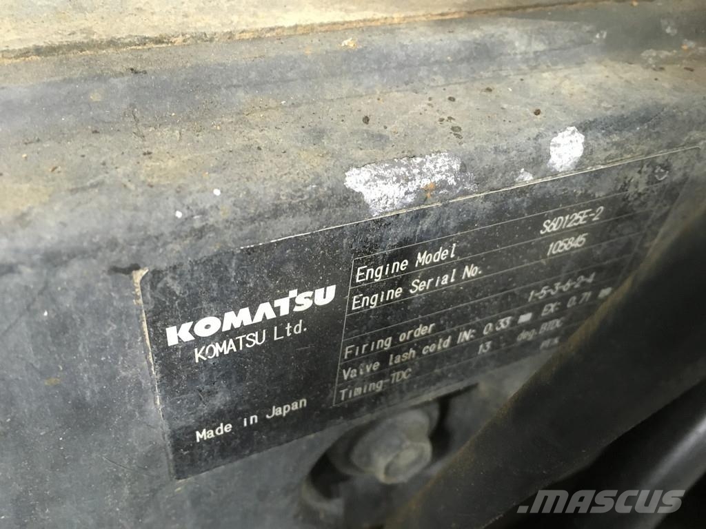 Komatsu S6D125E-2 USED Motores