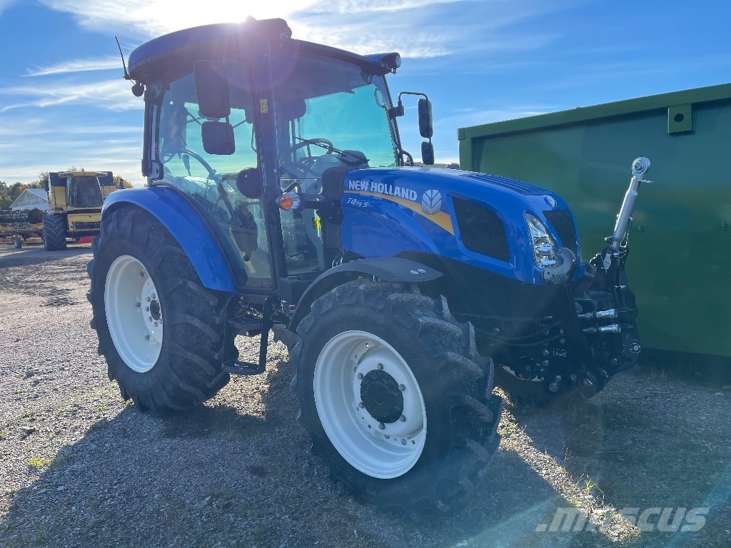 New Holland T4.75 S m.frontlyft Steg V omg.lev! 트랙터
