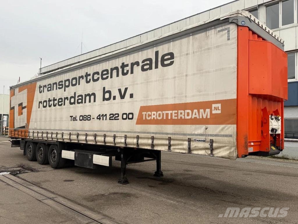 Krone 3AS SCHUIFZEIL + SLIDING ROOF Semirremolques de caja de lona