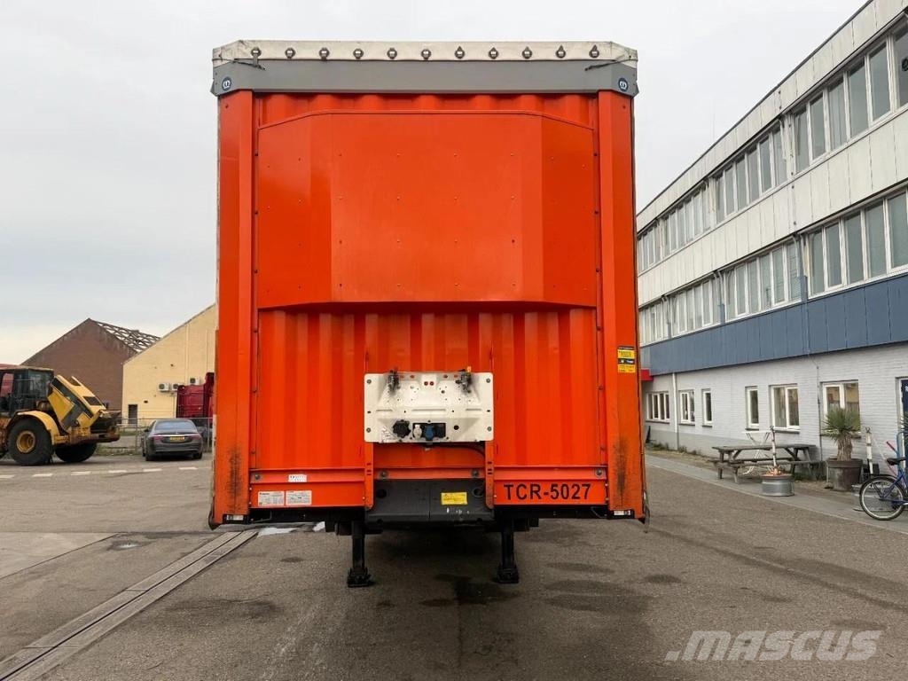 Krone 3AS SCHUIFZEIL + SLIDING ROOF Semirremolques de caja de lona