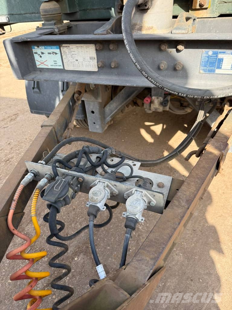 Jumbo Alluminium 3-asser Volume Kipper Kiper prikolice