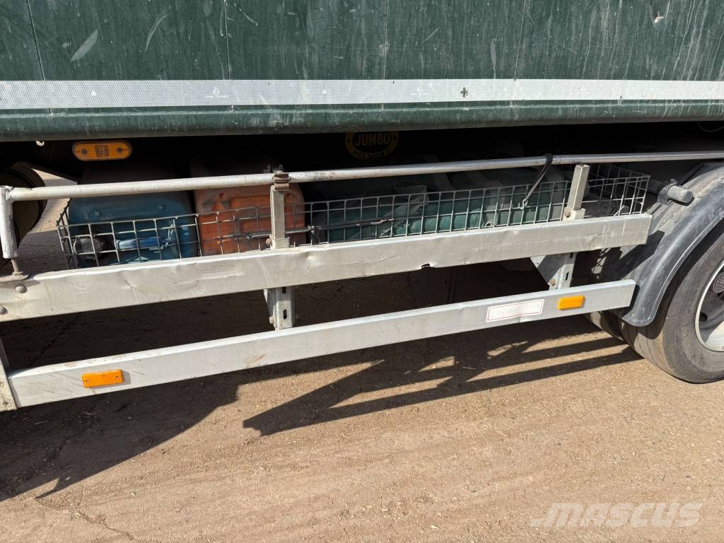 Jumbo Alluminium 3-asser Volume Kipper Kiper prikolice