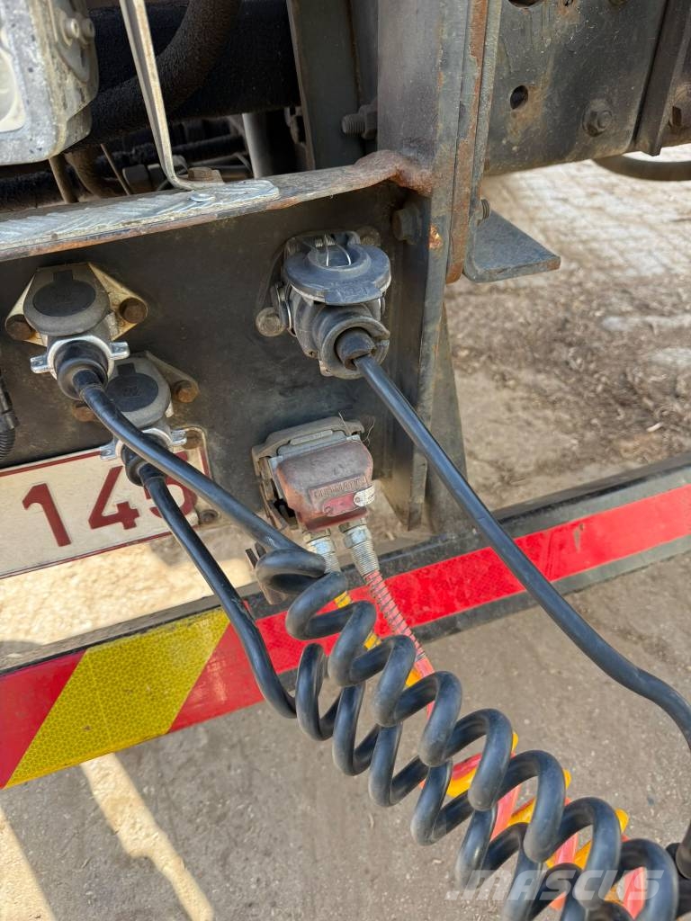 Jumbo Alluminium 3-asser Volume Kipper Kiper prikolice