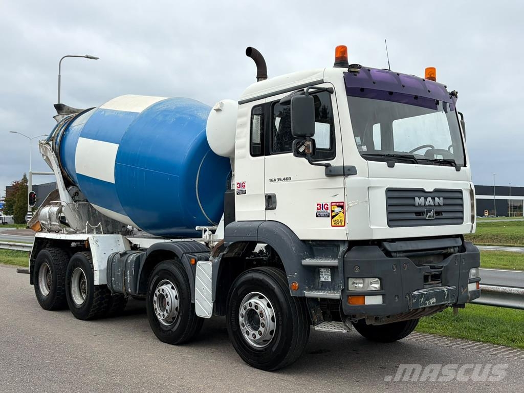 MAN TGA 35.460 8x4 Concrete Mixer Avtomešalci za beton