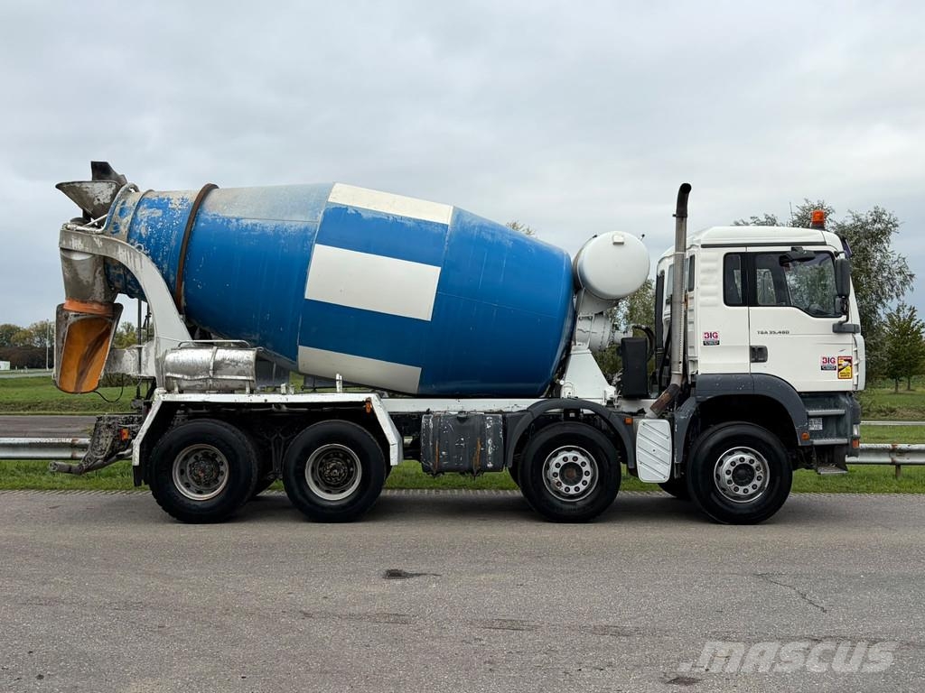 MAN TGA 35.460 8x4 Concrete Mixer Avtomešalci za beton