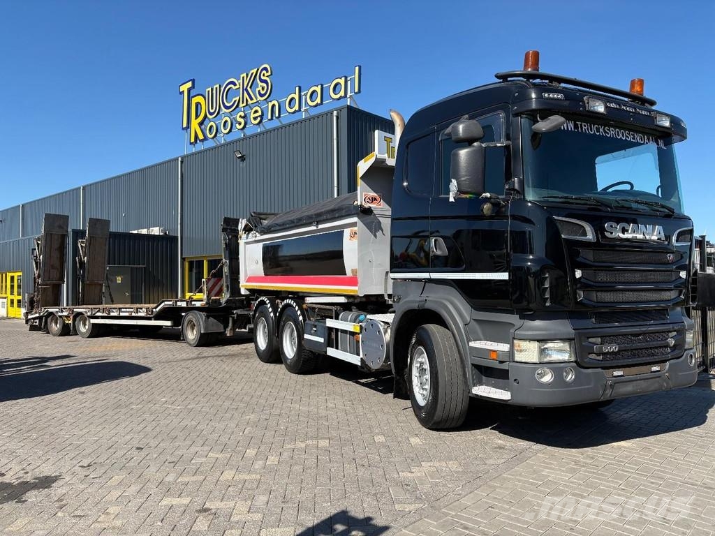 Müller-Mitteltal D3 + HYDROLIC FRONT/BACK LOADER + 3 AXLE + SPECIAL Autotransporter prikolice