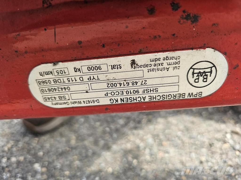 BPW SHSF 9010 ECO-P Ejes