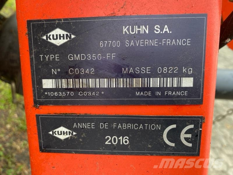 Kuhn GMD350-FF Agriculture - Autres