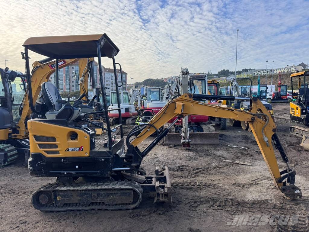Sany SY16C حفارات صغيرة أقل من 7 طن (حفارات صغيرة)