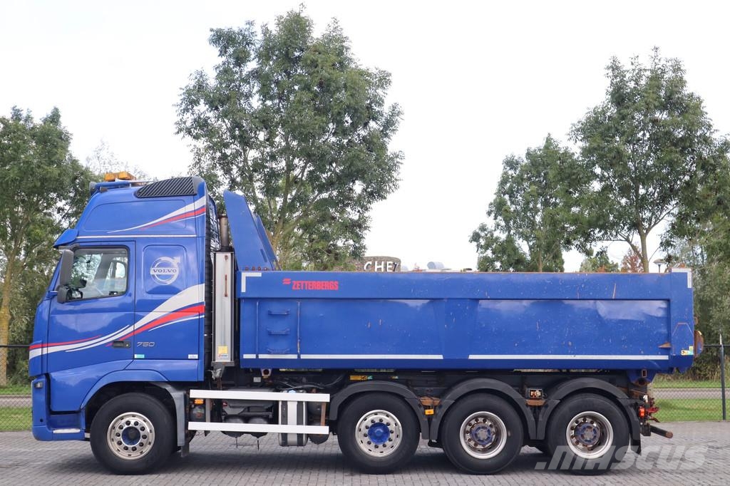 Volvo FH 16.750 | 8X4 | KIPPER / TRACTOR | RETARDER | 10 덤프 트럭