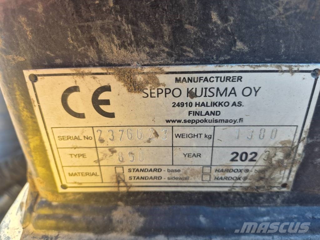 Joutsa 850 Juontokourat ja kuormaimet