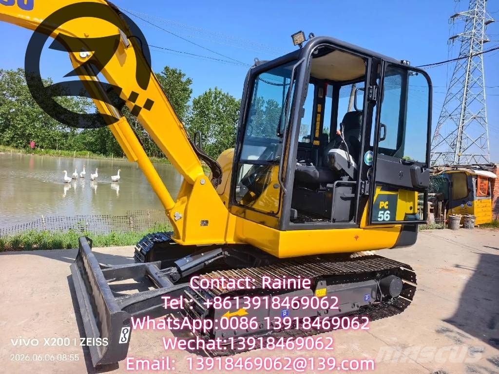 Komatsu PC 56 Mini rýpadlá < 7t
