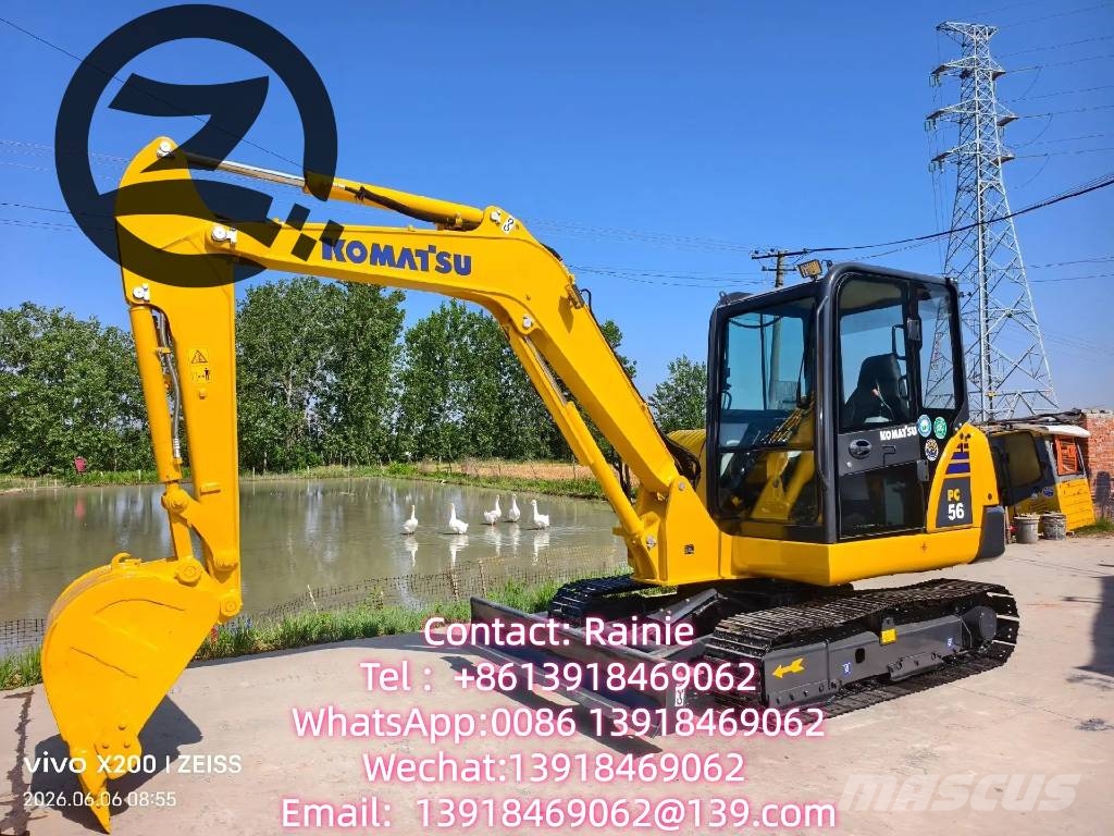 Komatsu PC 56 Mini rýpadlá < 7t