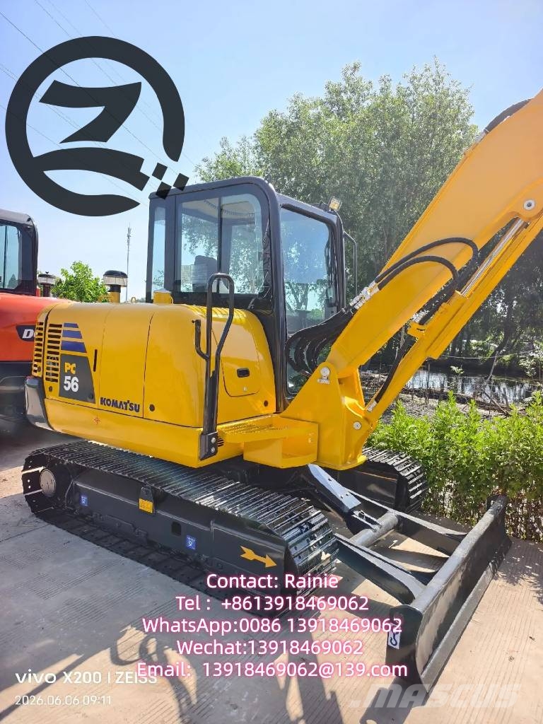 Komatsu PC 56 Mini rýpadlá < 7t